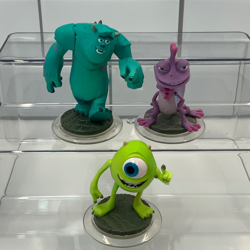 Disney Infinity Monsters University Sulley Mike Randall 3 Pack Figures